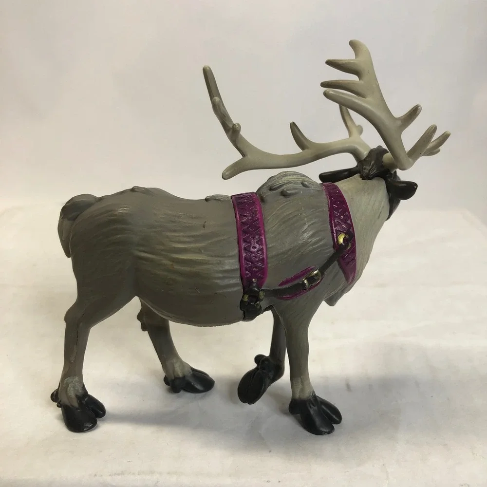 Lot Of 3 Disney Frozen Figurines Sven Reindeer Kristoff Prince 4